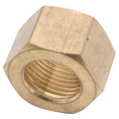 Anderson Metals 5/8 In. Brass Compression Nut (2-Pack)