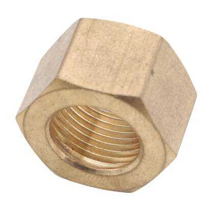 Anderson Metals 1/8 In. Brass Compression Nut (3-Pack)