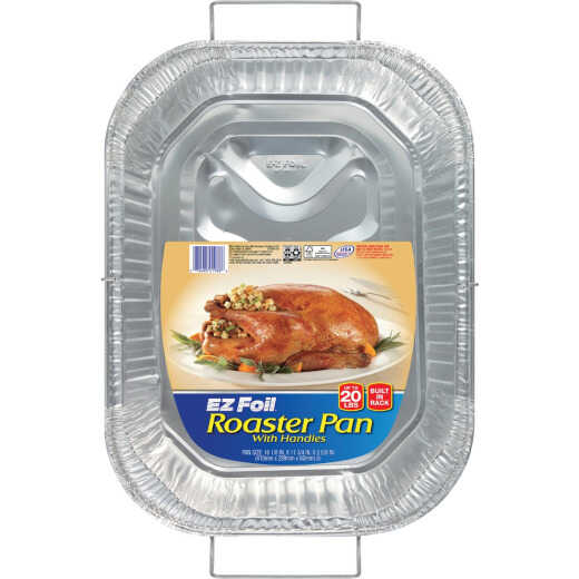EZ Foil Rack 'N' Roast Roaster Pan with Handles
